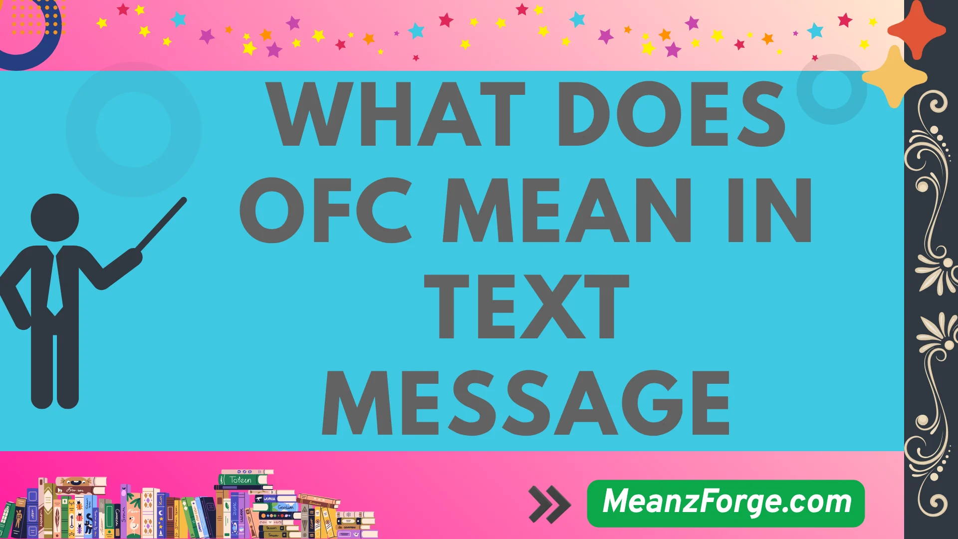 what does ofc mean in text message