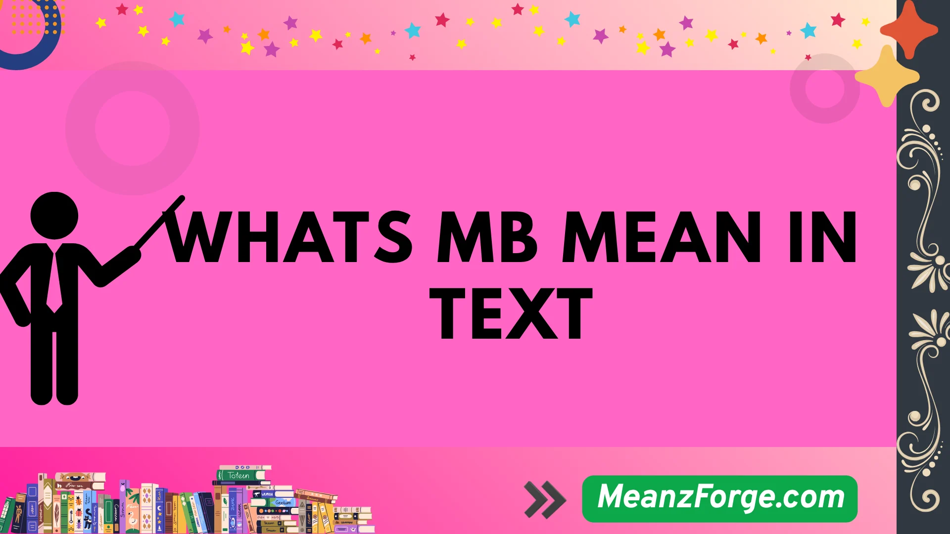 whats mb mean in text