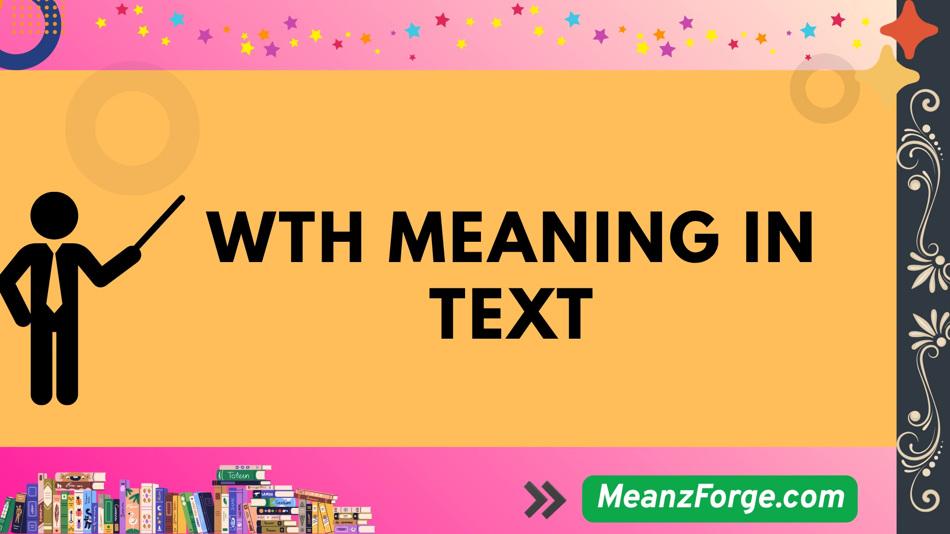 wth meaning in text