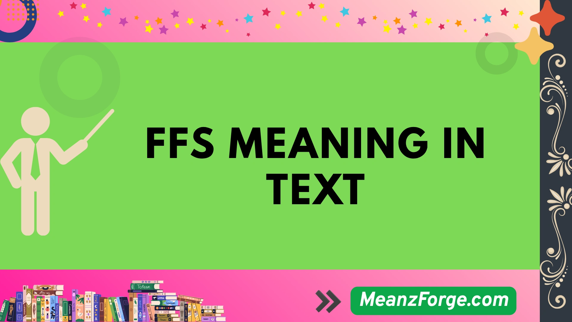 ffs meaning in text