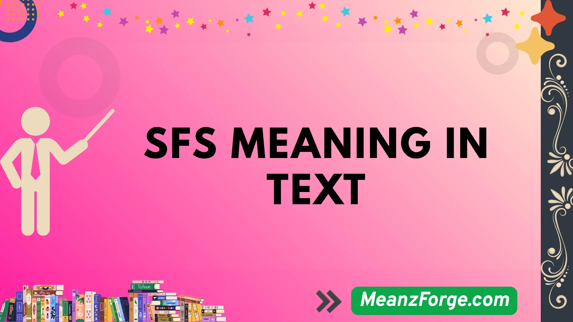 sfs meaning in text