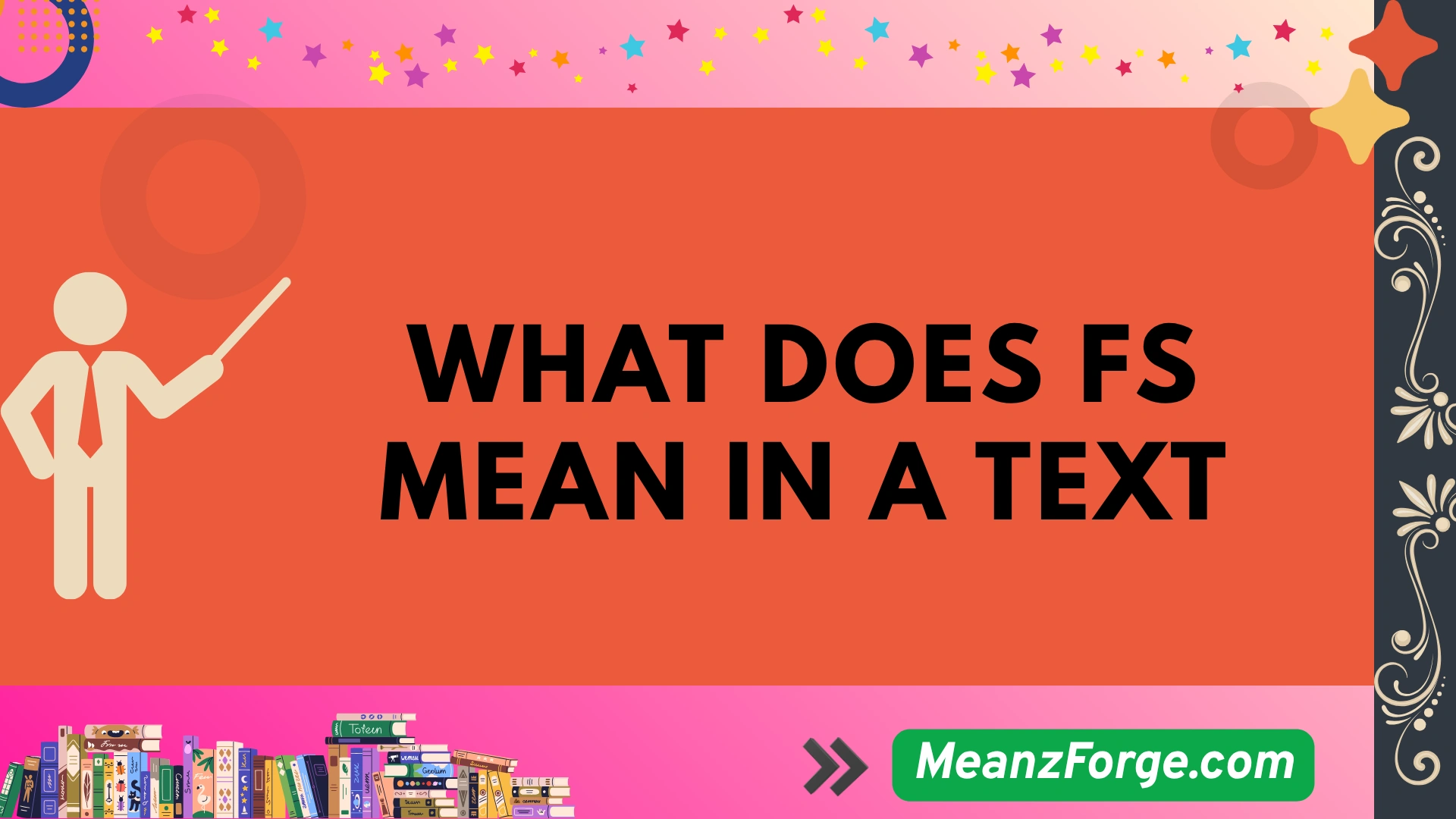 what does fs mean in a text