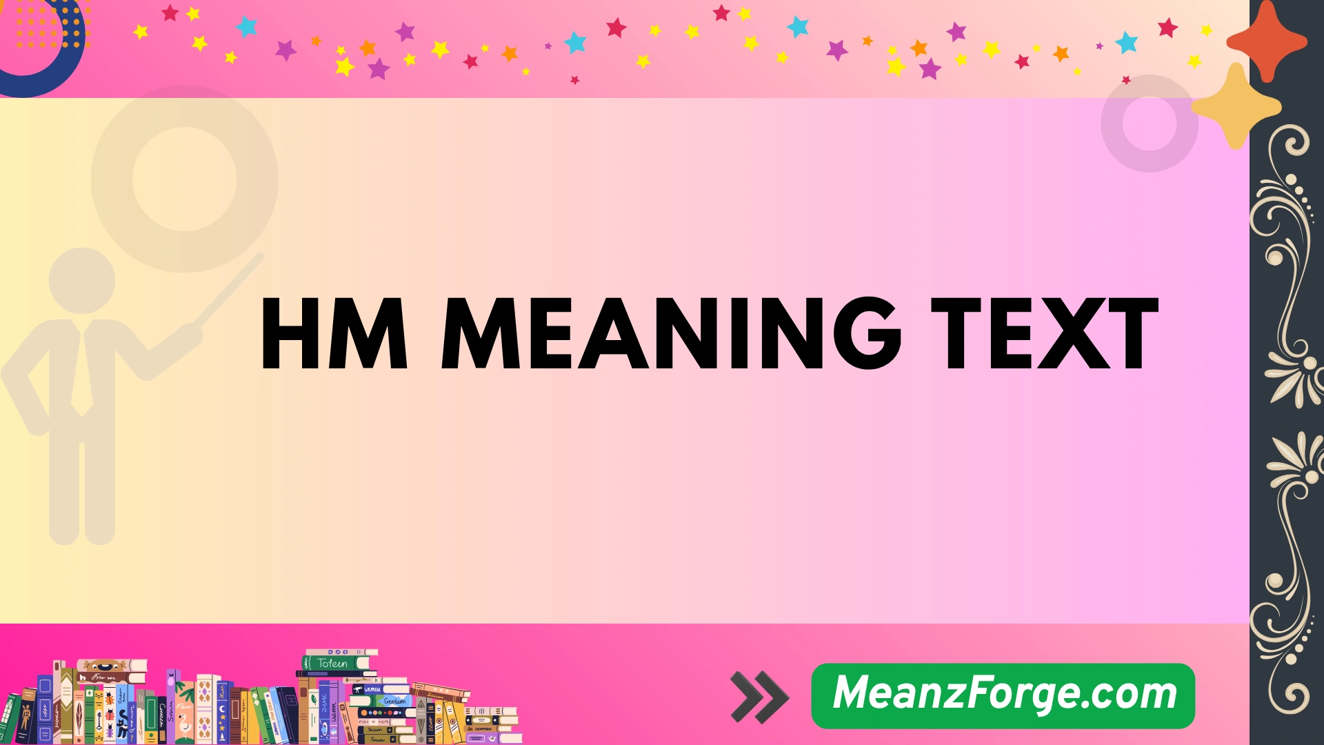 hm meaning text