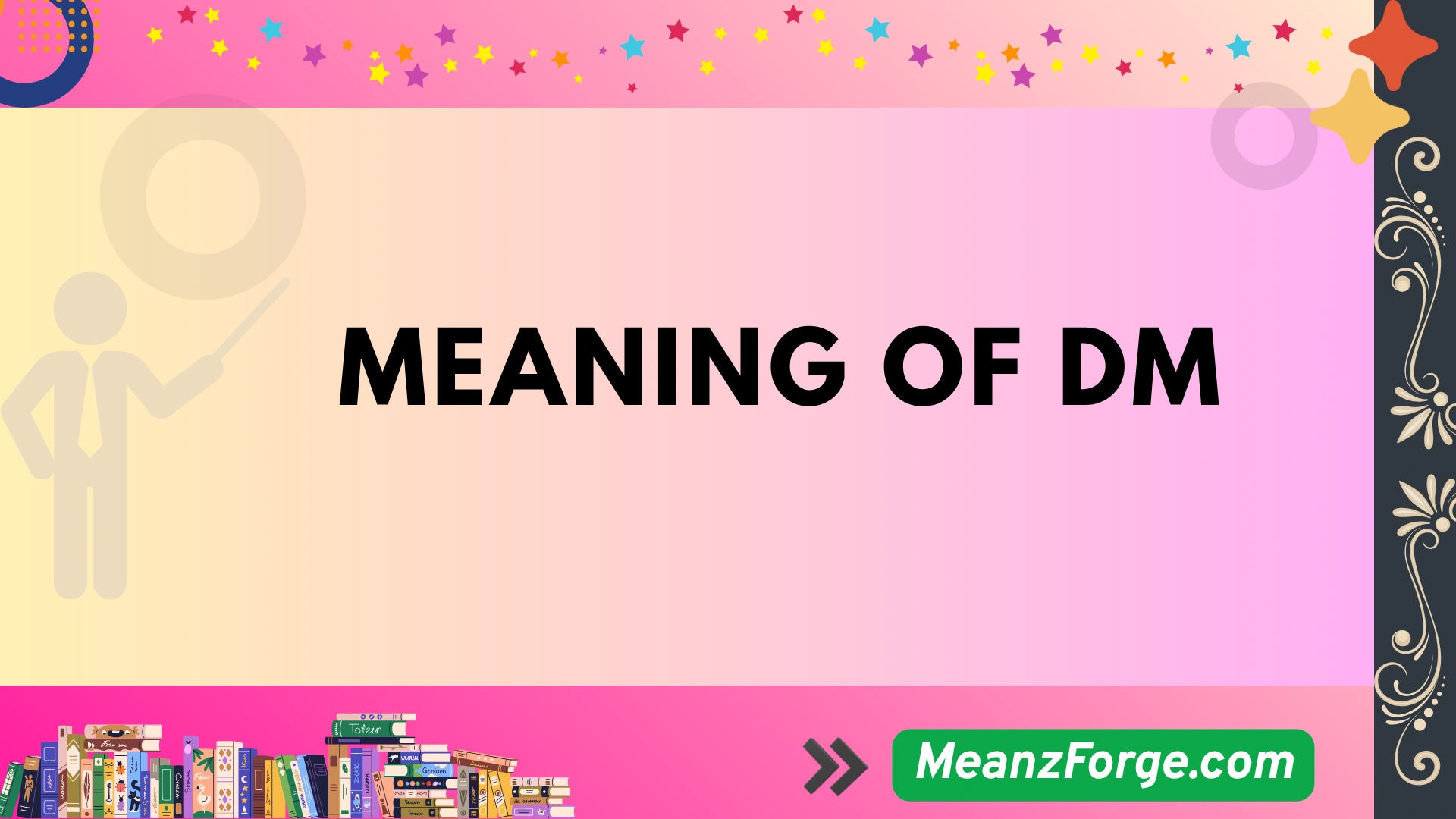 meaning of dm