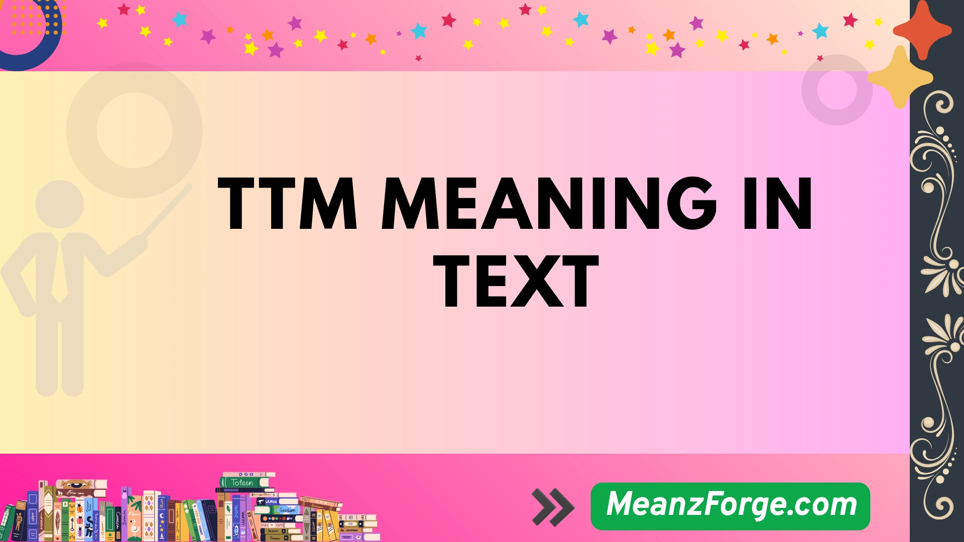 ttm meaning in text