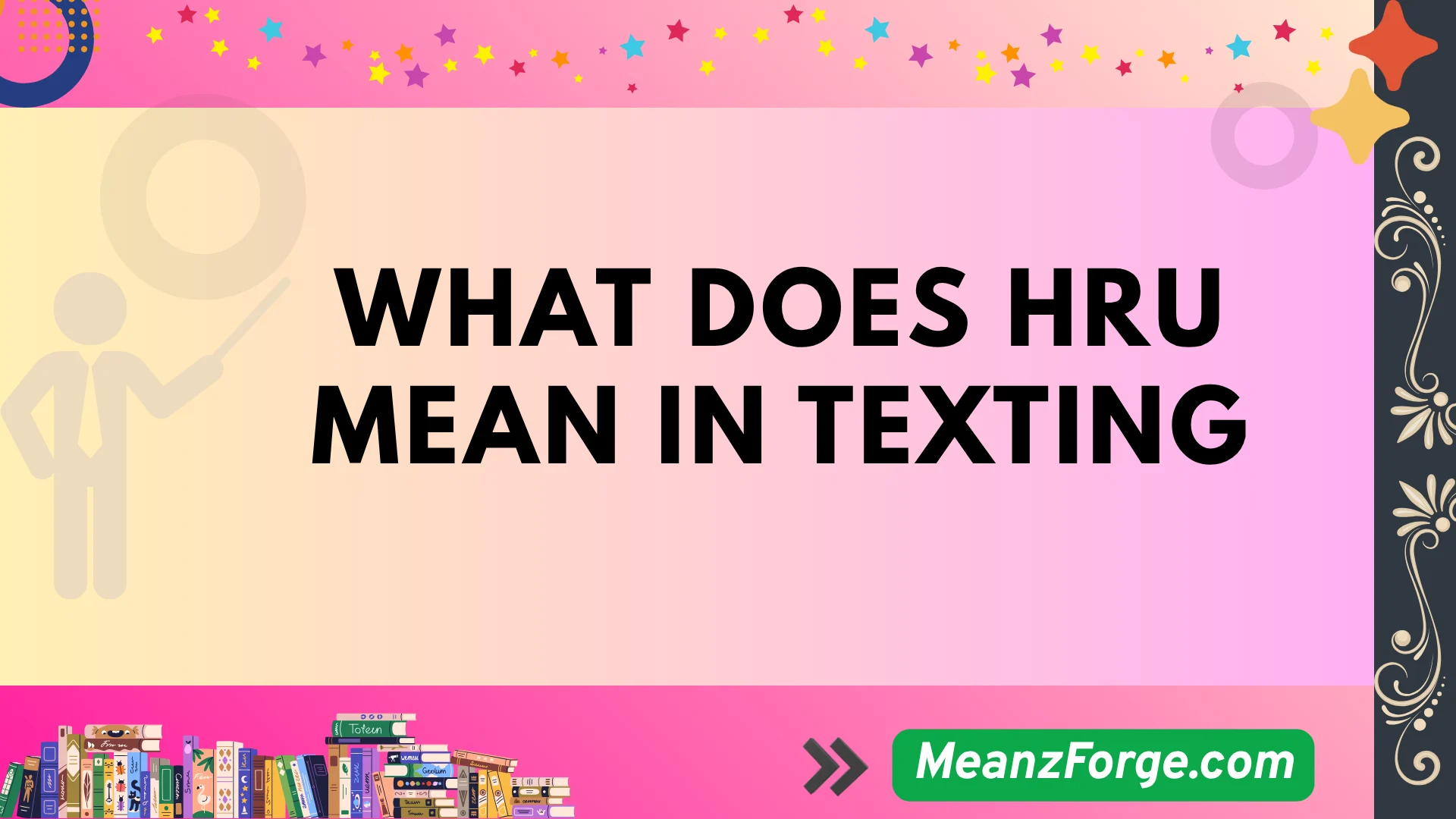 what does hru mean in texting