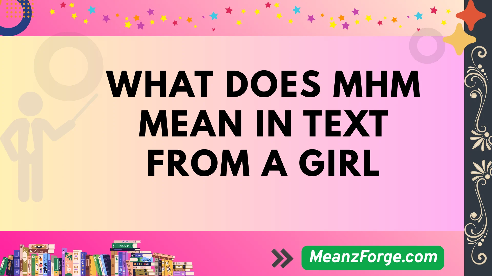 what does mhm mean in text from a girl