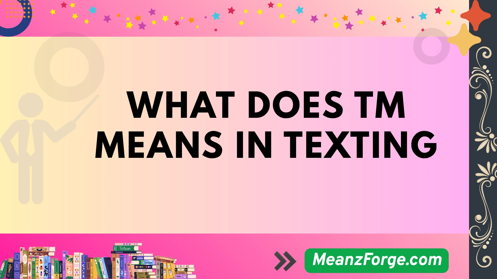 what does tm means in texting