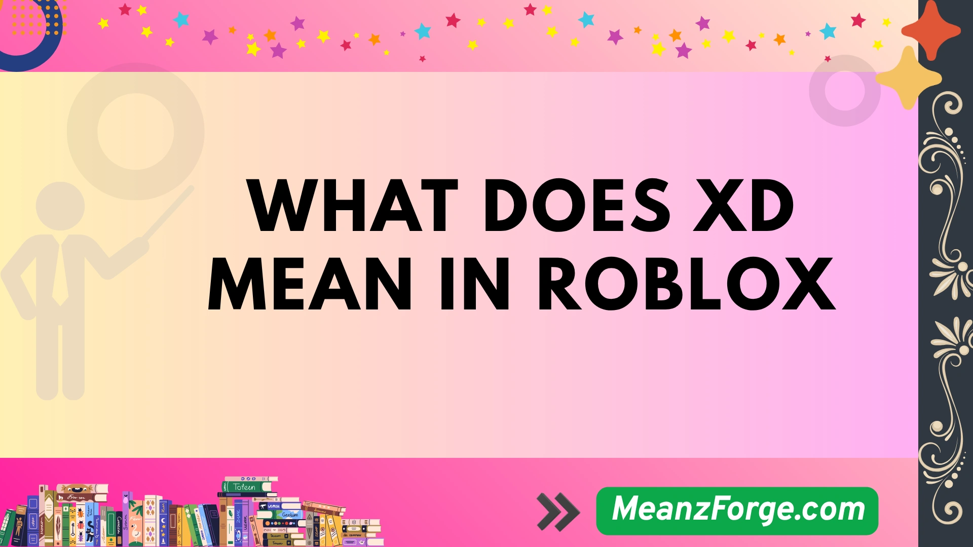 what does xd mean in roblox