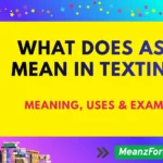 What Does ASF Mean In Texting? (Real Meaning Explained) what does asf mean in texting