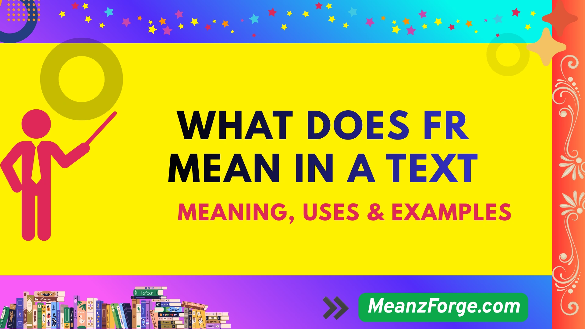what does fr mean in a text