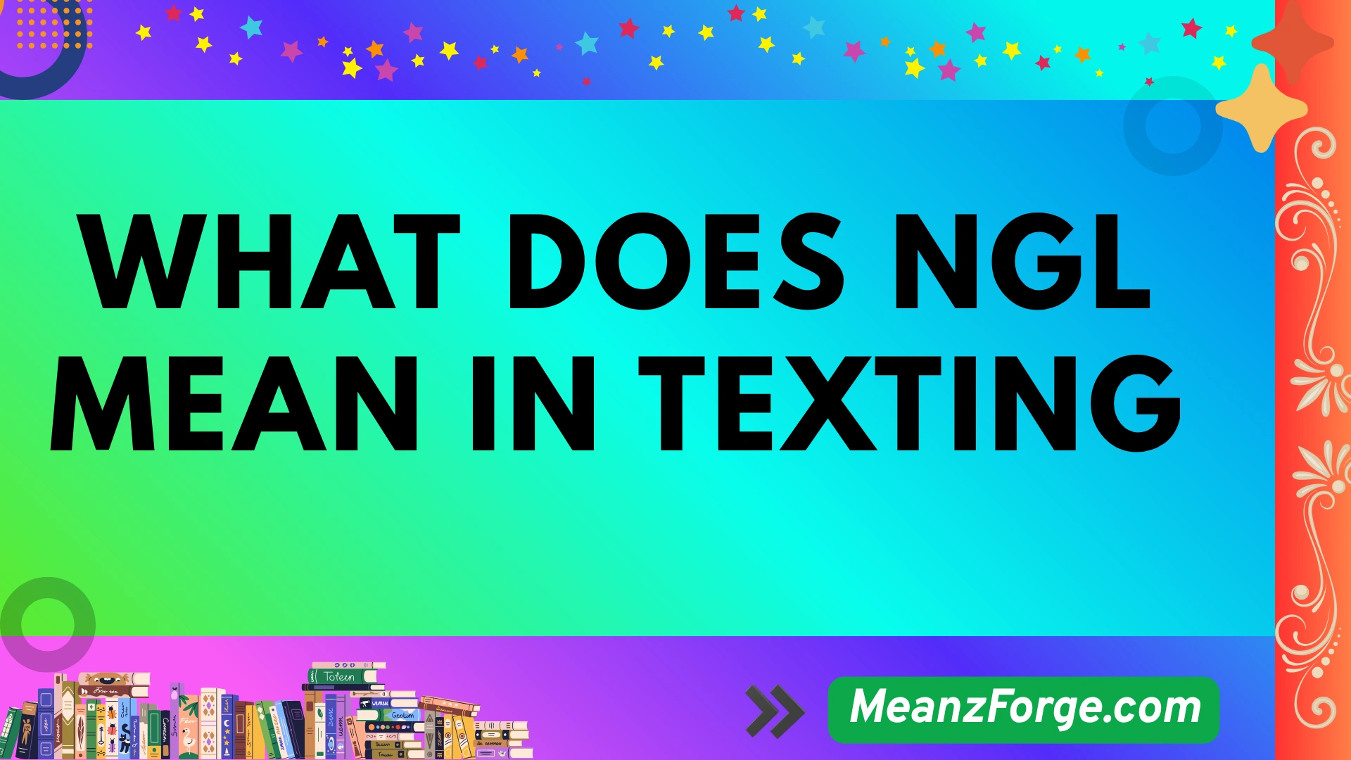 what does ngl mean in texting