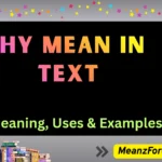 Hy Mean in text