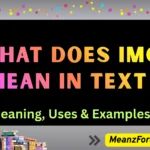 what does imc mean in text