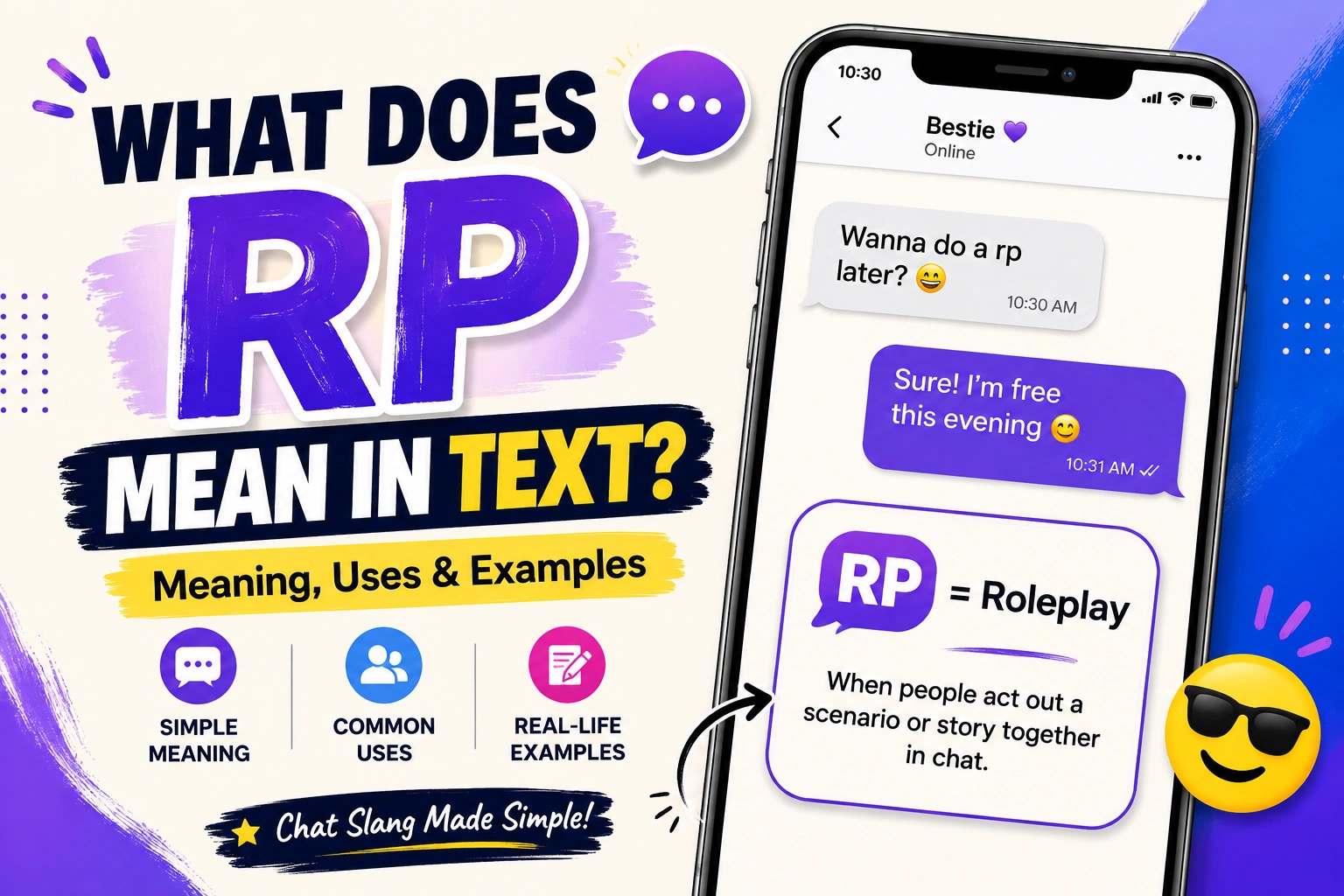 what does rp mean in text