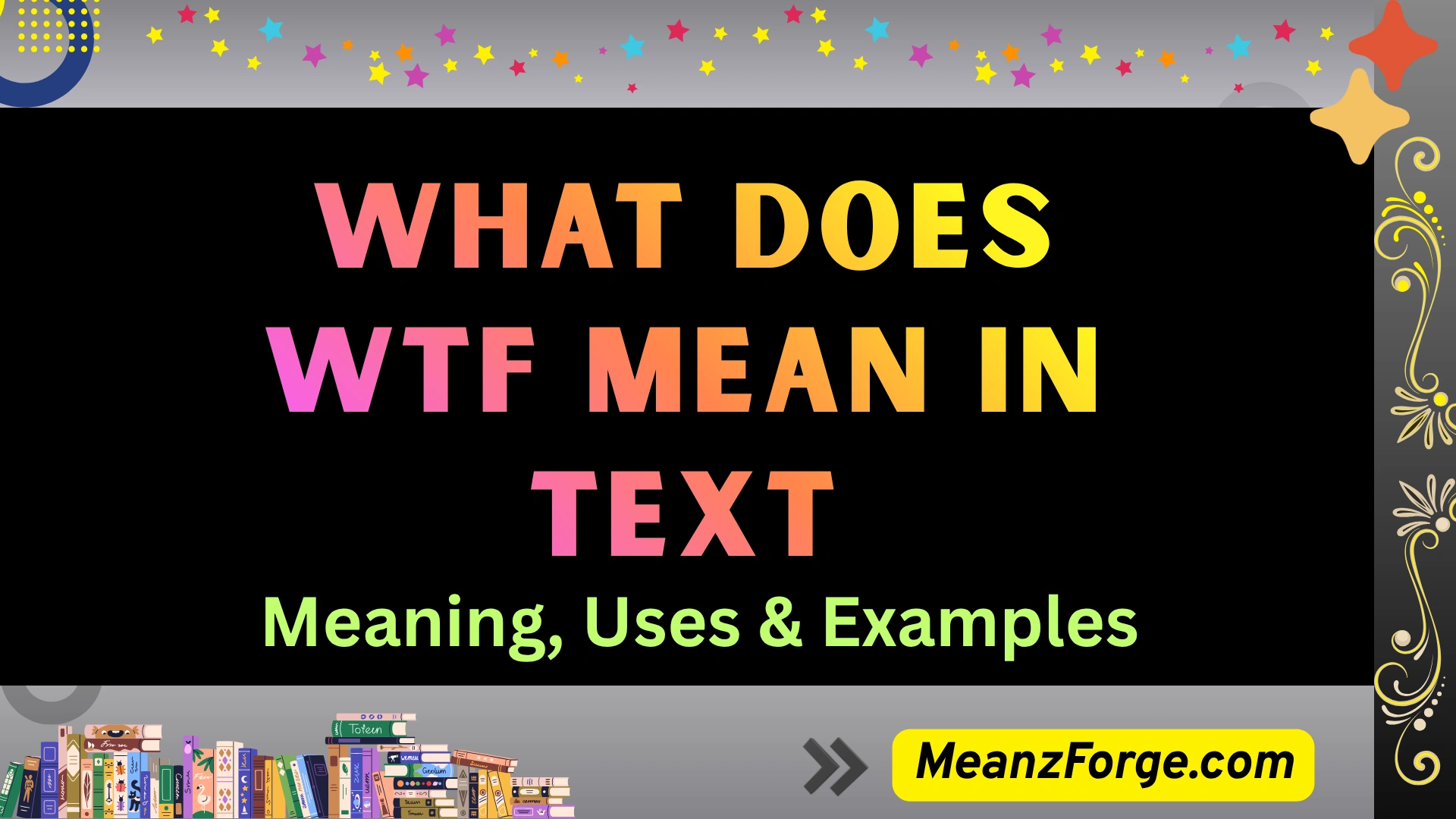 what does wtf mean in text
