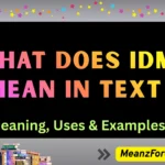 What Does IDM Mean in Text? The Meaning Might Surprise You what does idm mean in text