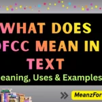 what does ofcc mean in text